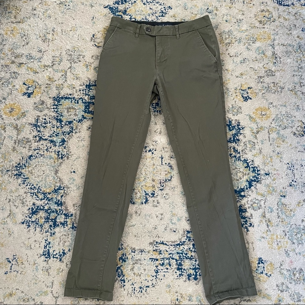 Men’s Five Four Army Pants 32W OD Green